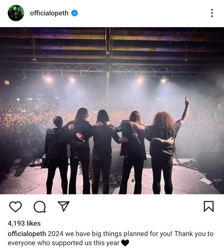 Opeth - The Last Will And Testament 11 October 2024 * | Steve Hoffman