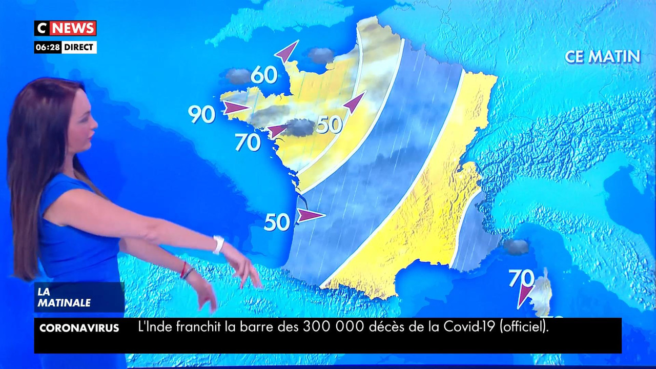 05.24 - 04.57.00 - Météo. Suivze le bulletin météorologique de C8 pou....ts_snapshot_00.34.12_[2021.
