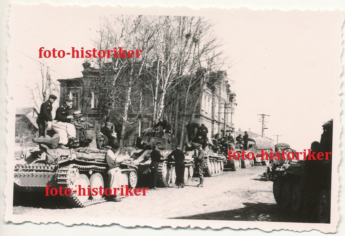 Panzer Kolonne BEUTE Panzer 38TCKD-Praga TNH Rus