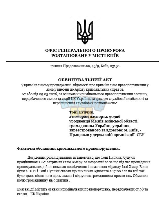 Заява прокуратури 5