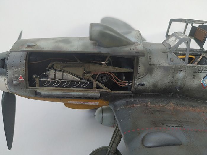 Bf-109G-6 Kirschner, Trumpeter1/32 i Mistercraft 1/72 IMG-20210707-195744