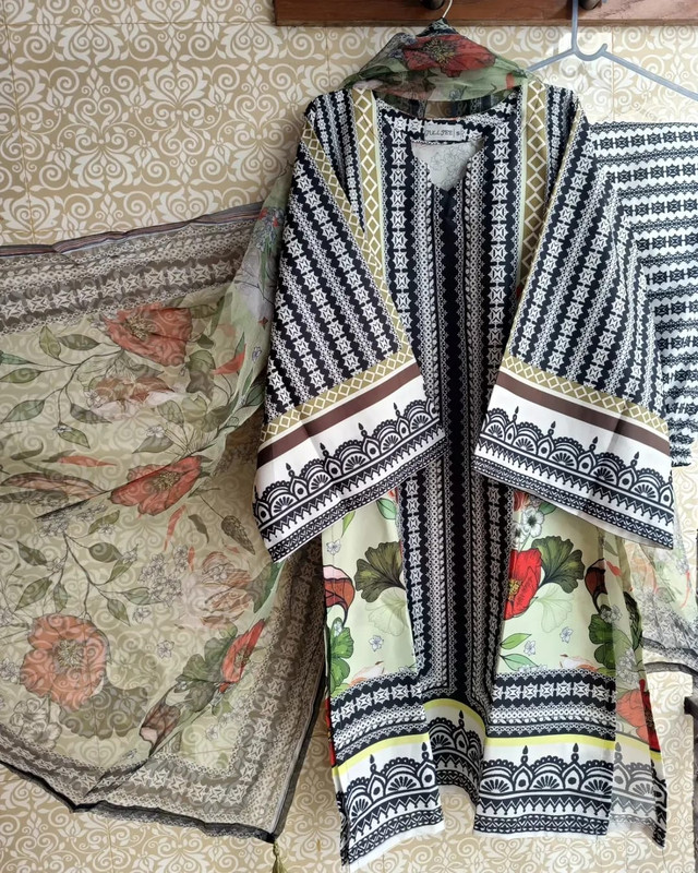 Digital Print Three Piece