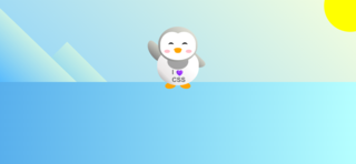 waving penguin