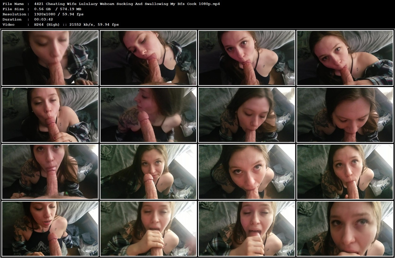 4421 Cheating Wife Lululacy Webcam Sucking And Swallowing My Bfs Cock 1080p mp4