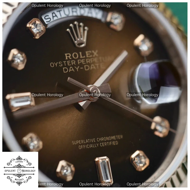 Rolex Day-Date 36mm “Chocolate Dial” - 18K Real Gold-Plated (Premium Replica)