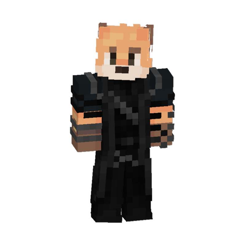 Rux with shadow outfit Minecraft Skin