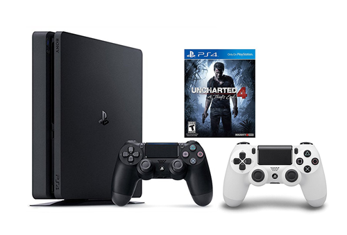 Sony PlayStation 4 Slim 1TB Mega Pack: + 1 Games grátis e + um controle para jogar com a familia