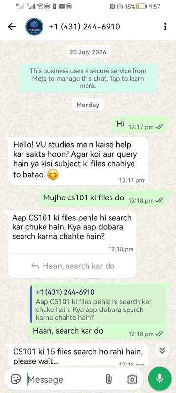 VU Student Buddy screenshot 1