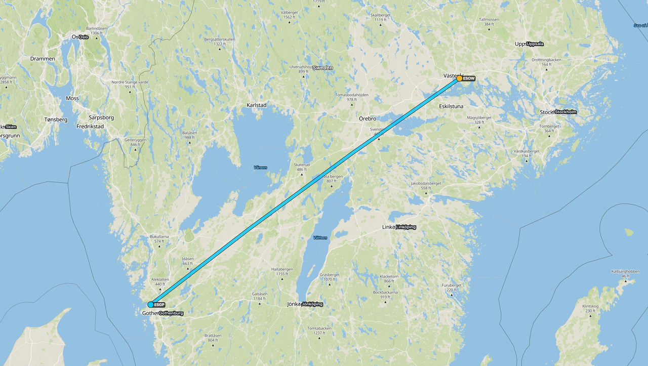 Helikopter Stockholm till Göteborg Tid