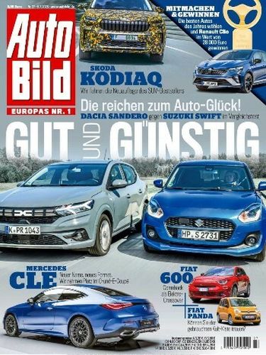 Cover: Auto Bild Magazin No 27 vom 06  Juli 2023