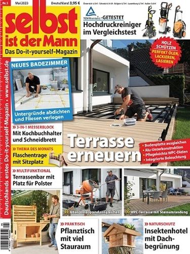Cover: Selbst ist der Mann Heimwerkermagazin No 05 Mai 2023