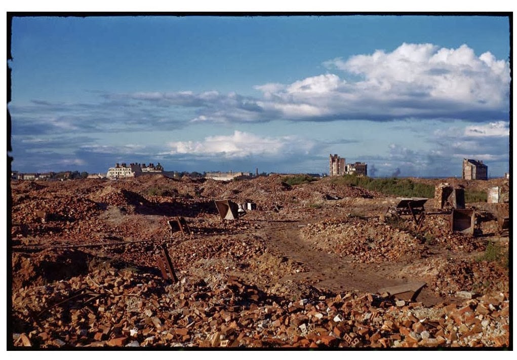 Varsovia en color, agosto 1947