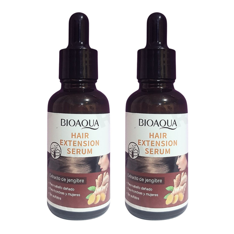 PACK 2 SÉRUM PARA EL CABELLO DE JENGIBRE 60ML BIOAQUA