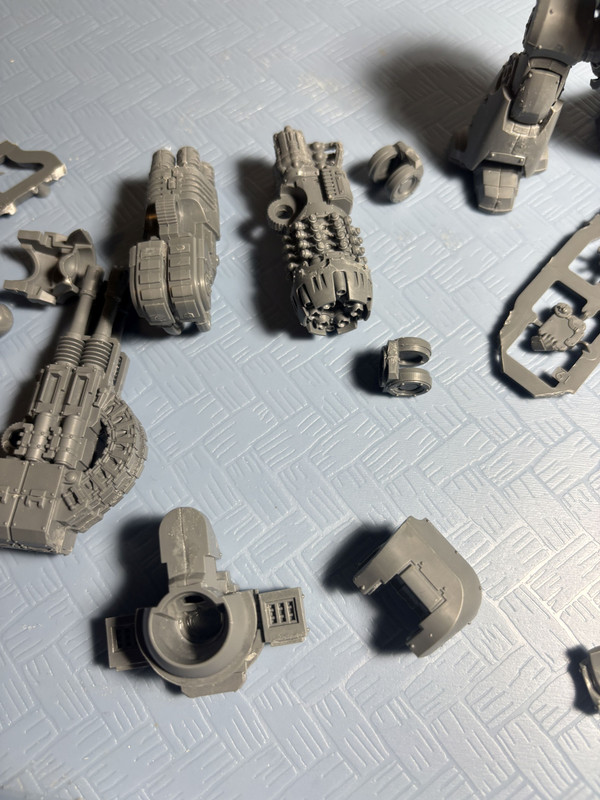 Dreadnoughts Bits Sprues Partial Builds 23