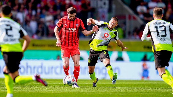 Dortmund vs Heidenheim, 23h30 ngày 01/02