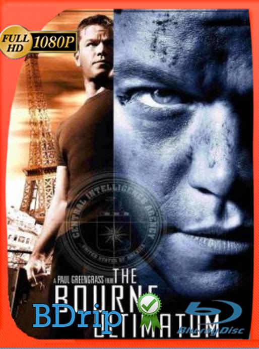 Bourne El Ultimátum (2007) BDRip [1080p] [Latino] [GoogleDrive] [RangerRojo]