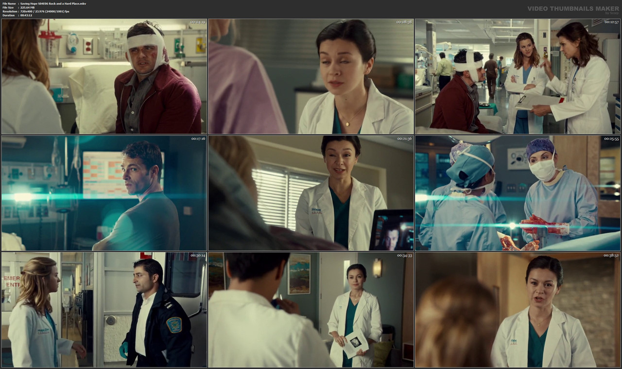 Saving Hope S04E06 Rock and a Hard Place.mkv