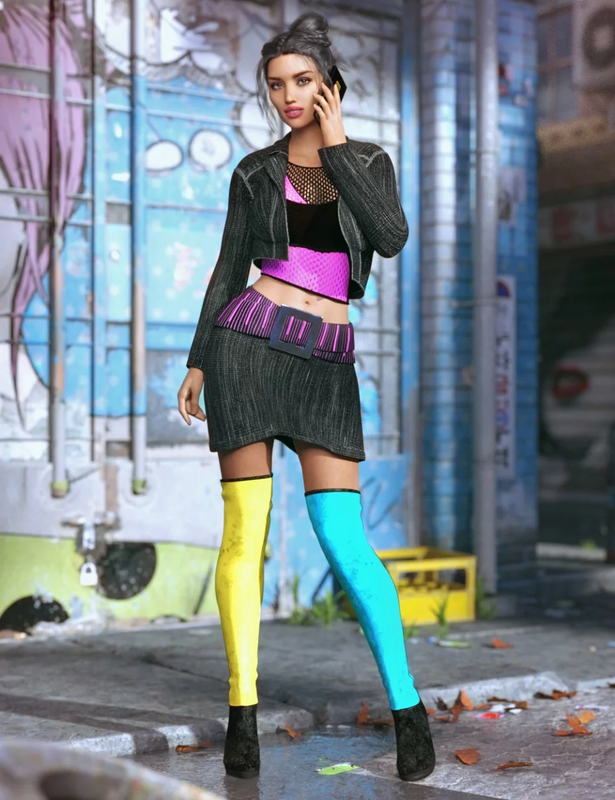 Millennia Outfit for Genesis 8 Female(s) 