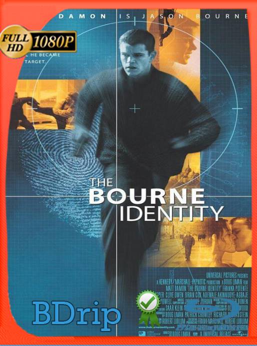 La Identidad De Bourne (2002) BDRip [1080p] [Latino] [GoogleDrive] [RangerRojo]