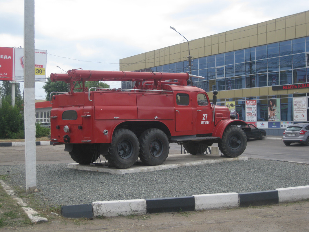 Пожарная машина ПМЗ-27А, г.Энгельс Саратовская область,пожарные
