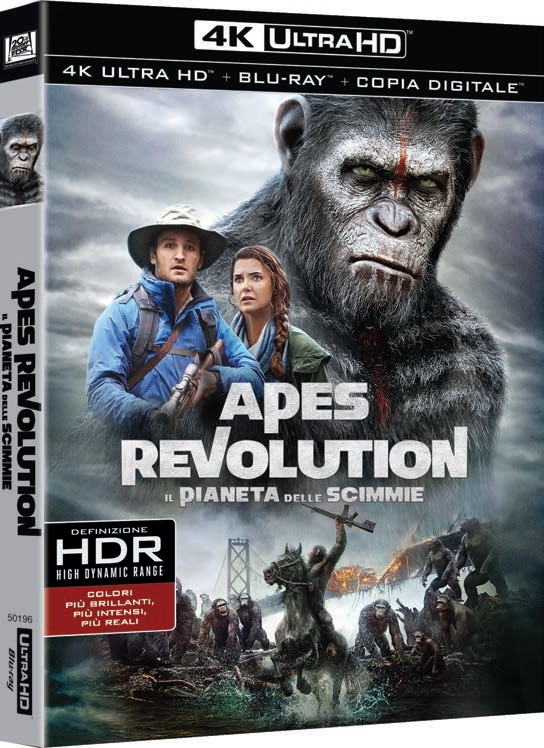 Apes Revolution - Il Pianeta Delle Scimmie (2017) Full Blu Ray UHD 4K ITA DTS ENG DTS HD MA