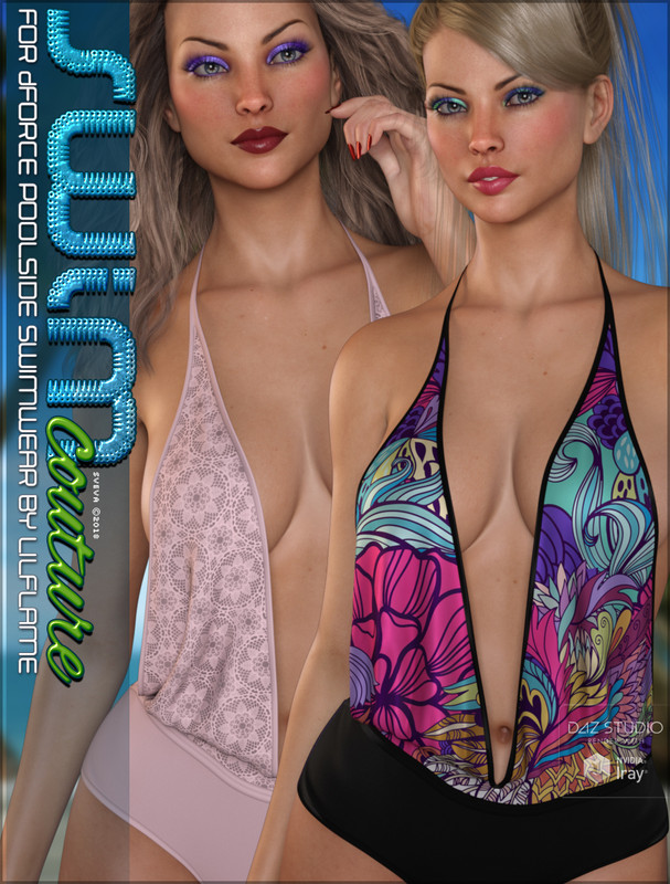 SWIM Couture for dForce Poolside Swimwear G8F