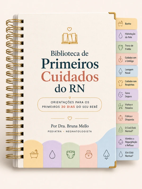Capa da Biblioteca de Primeiros Cuidados do RN