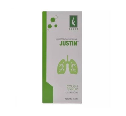 Adven Justin Cough Syrup (450ml)