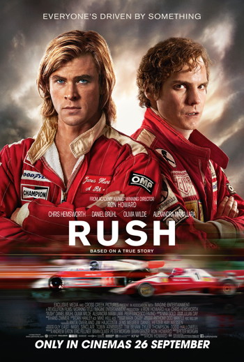 Poster of Rush 2013 Full English Movie Download BluRay 720p Poster of Rush 2013 720p English BluRay Full Movie Download HD