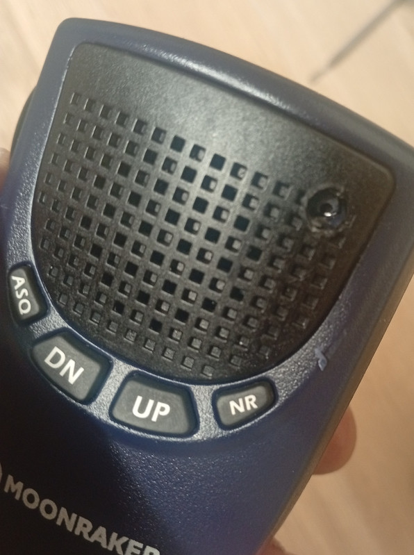 Photo of the Moonraker Atlas microphone from the Charlie Tango mic modification guide