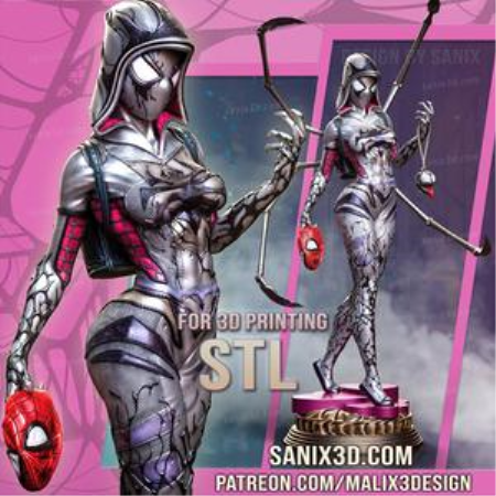 Gwenom – Sanix3D – 3D Print Model