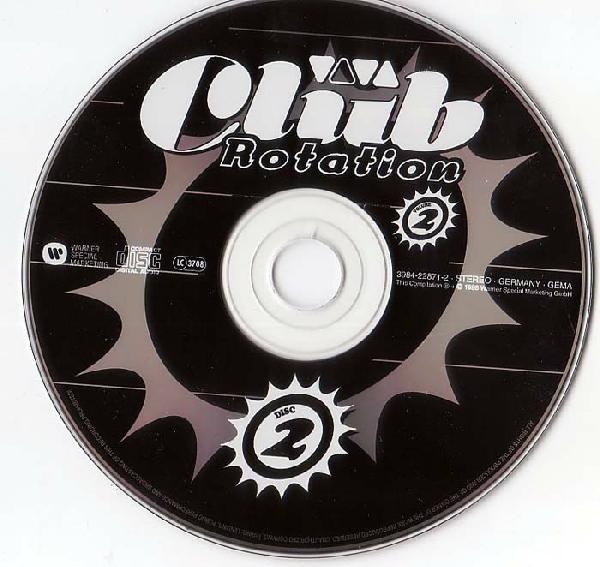 06/04/2023 - Various – Club Rotation Volume 2 (2 x CD, Compilation)(Warner Special Marketing GmbH – 3984-22871-2)  1998 CD-2
