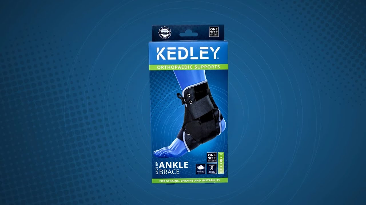 Kedley Lace Up Ankle Brace Support Universal