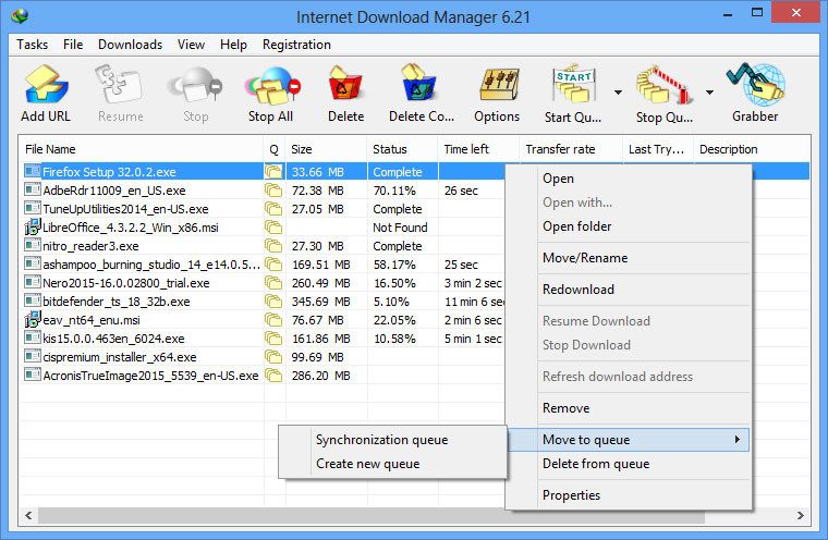 Internet Download Manager (IDM) 6.41 Build 5 2