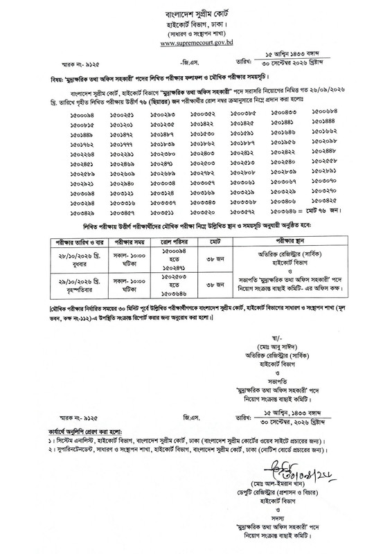 HCD-Typist-Cum-Office-Assistant-Written-Result-PDF-1