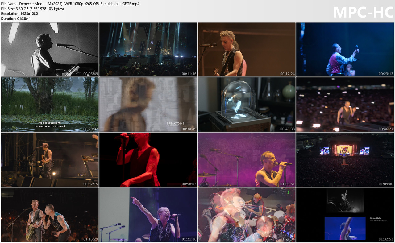 Depeche Mode M (2025) WEB 1080p x265 OPUS multisub GEGE mp4 thumbs
