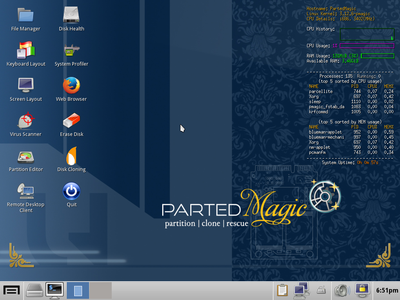Parted Magic 2019.01.03 ( Incl. PXE) Parted Magic 2019.01.03 ( Incl. PXE)