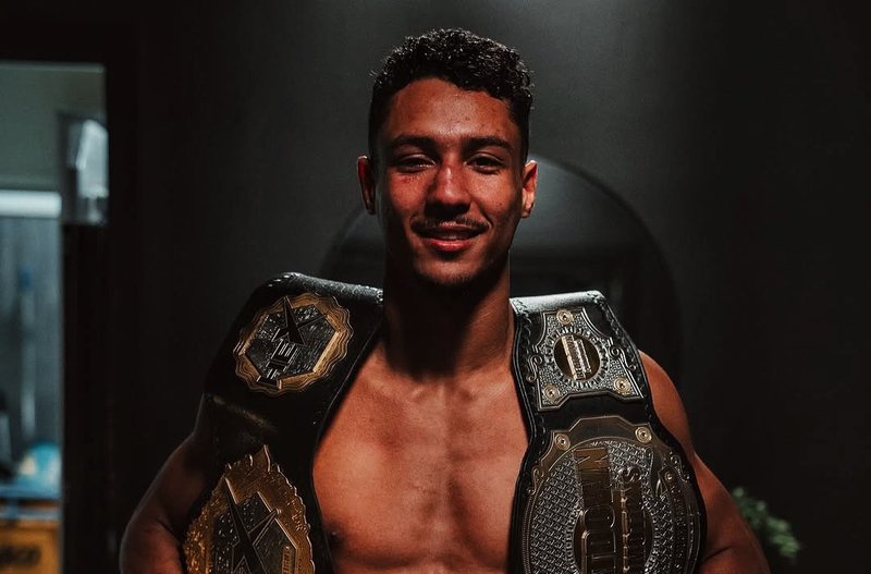 Боец, вдъхновен от Бадр Хари, си спечели договор с UFC