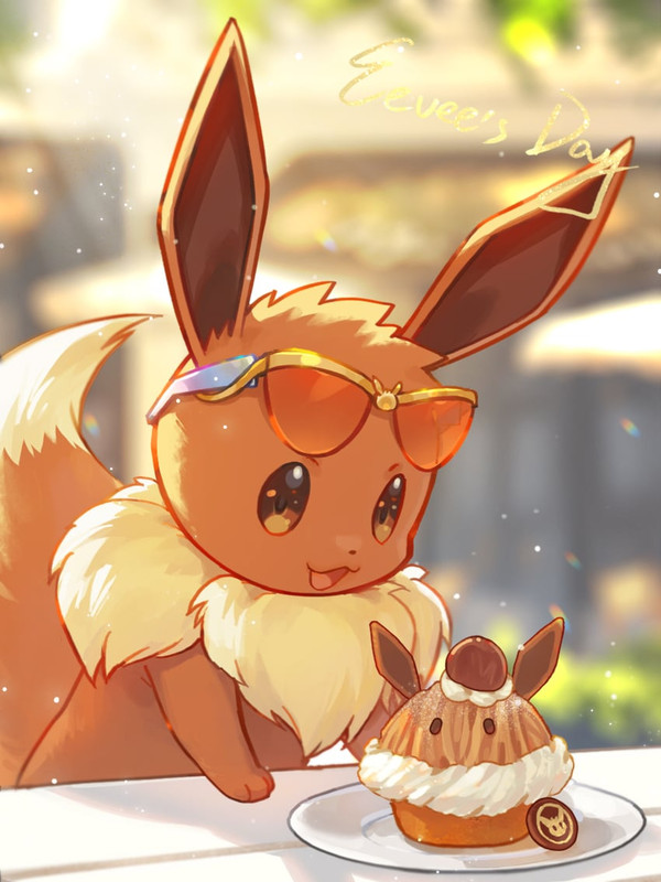 eevee-pokemon-drawn-by-shine-cheese-samp
