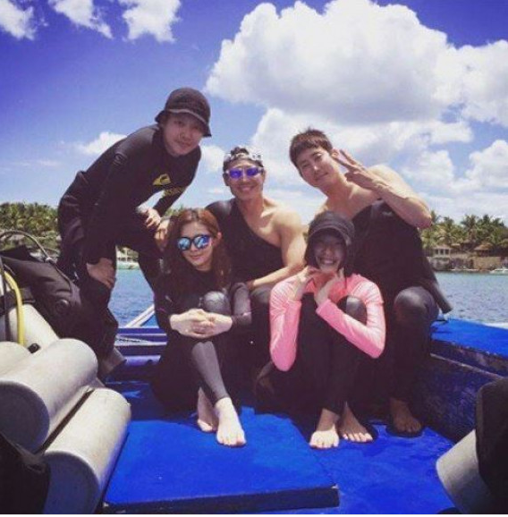 Kim Dong Wook diving