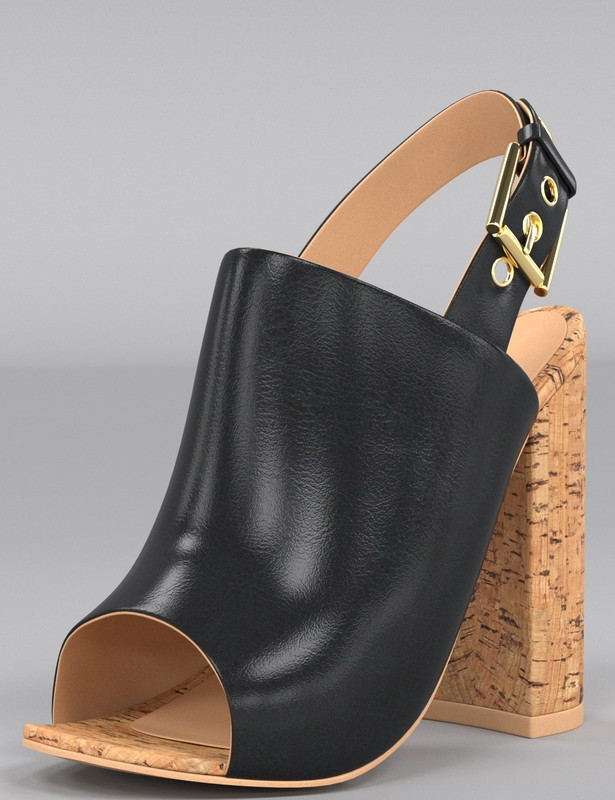 Cork Heels for Genesis 8 Female(s) Cork Heels for Genesis 8 Female(s)