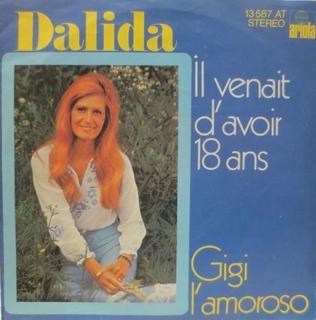 Dalida - Il venait d avoir dix huit ans pic