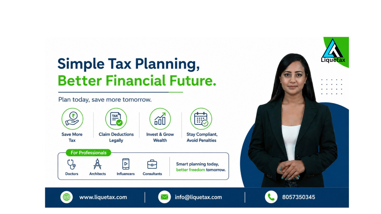 Tax Planning for Professionals 2026 - Liquetax
