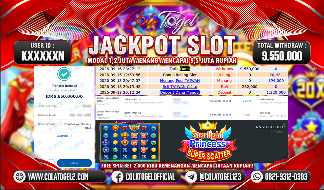 JACKPOT SLOT GACORR !!!