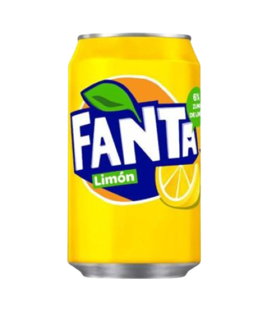 Fanta Limón Lata 330ml.