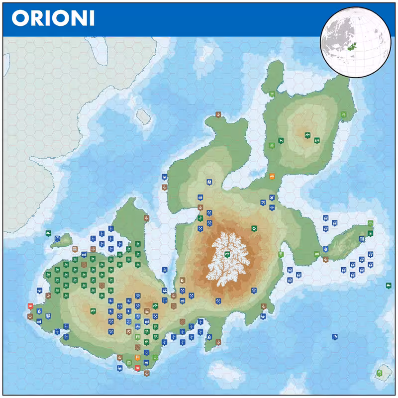 4 hexagons