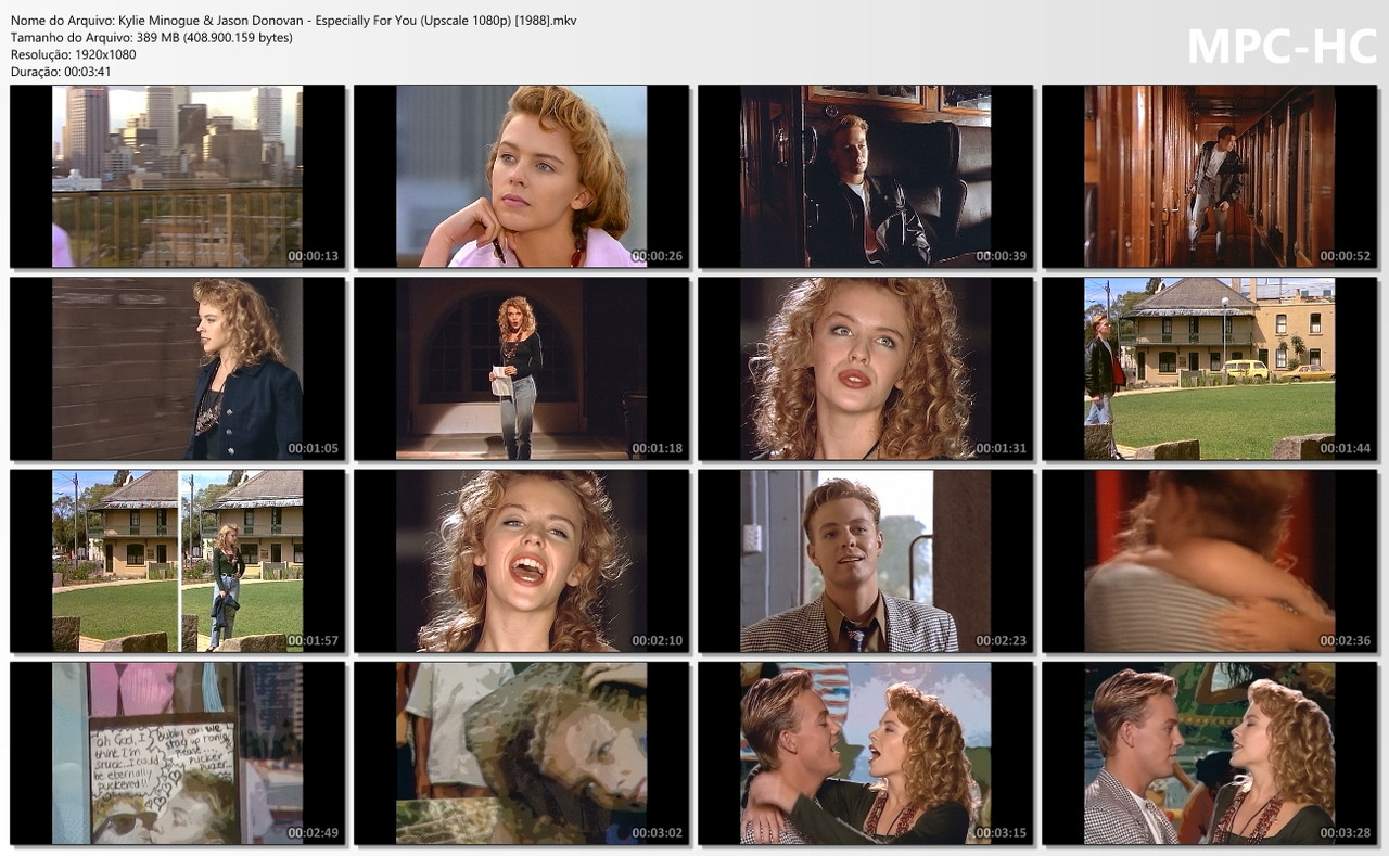 Kylie Minogue & Jason Donovan - Especially For You (Upscale 1080p) [1988]