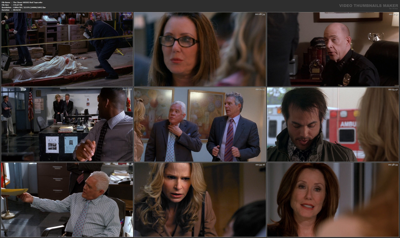 The Closer S05E03 Red Tape.mkv