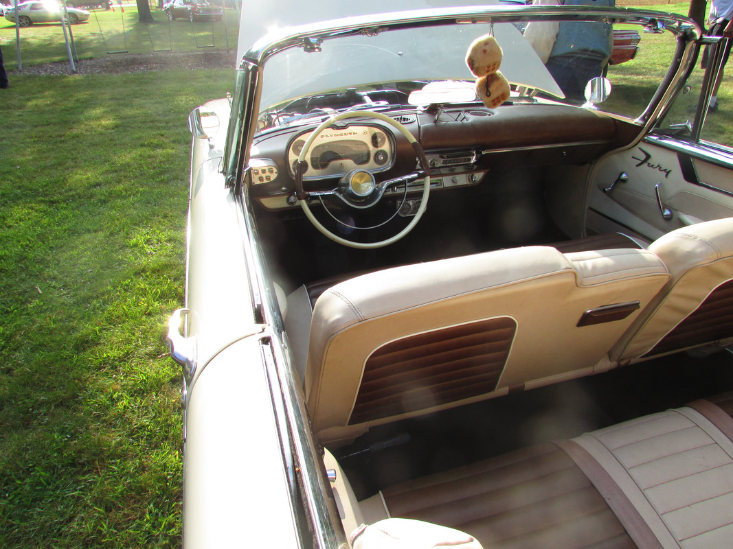 57 Fury  inside push button