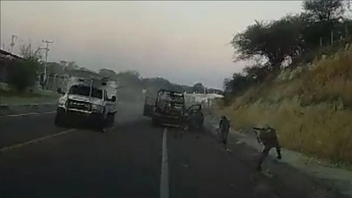 Así fue el ataque del CJNG que dejó tres soldados muertos: Video